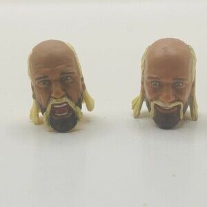 WWE Hollywood Hogan Ultimate Edition MATTEL Pair Head Figure